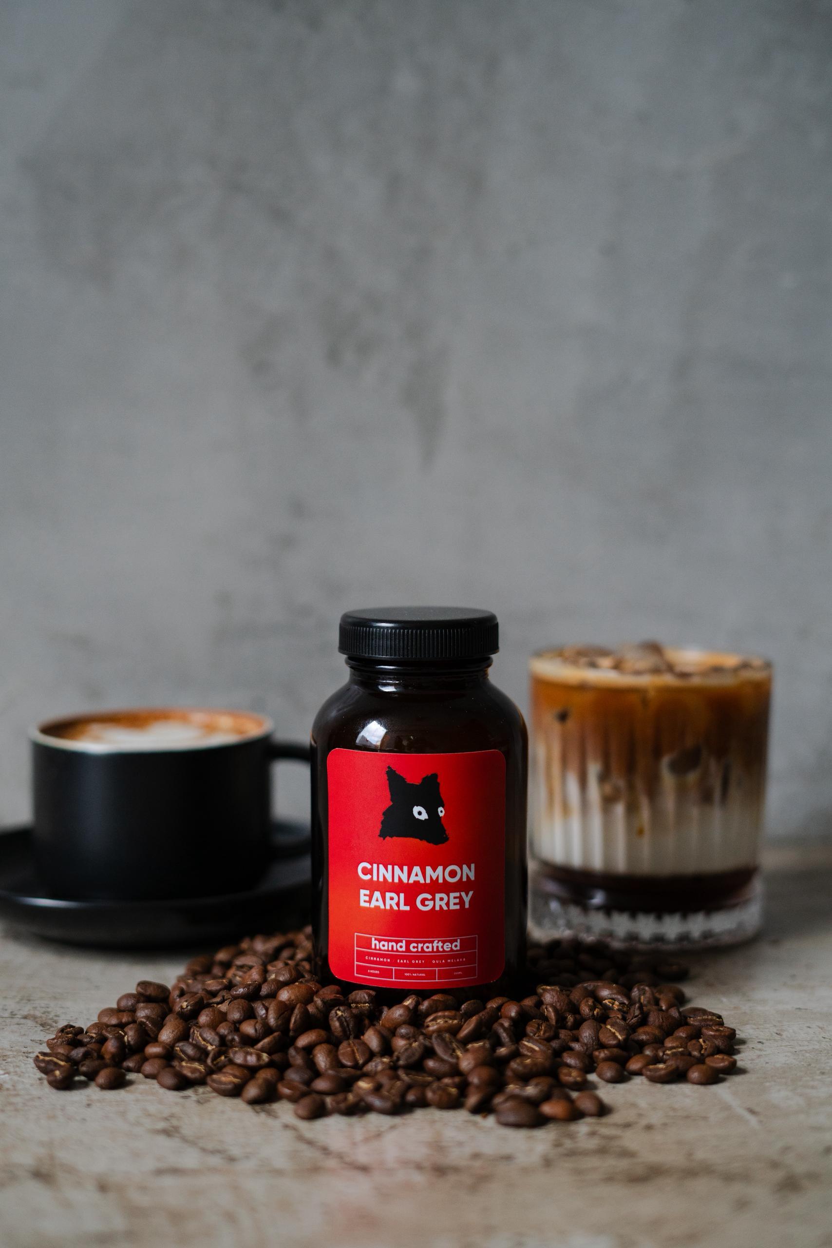 Cinnamon Earl Grey Syrup Ready
