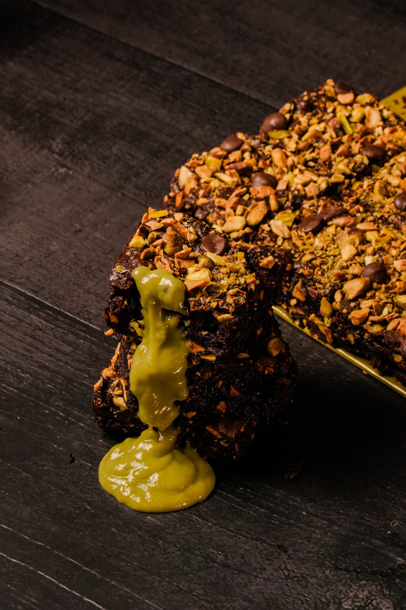 Pistachio Brownie Halal