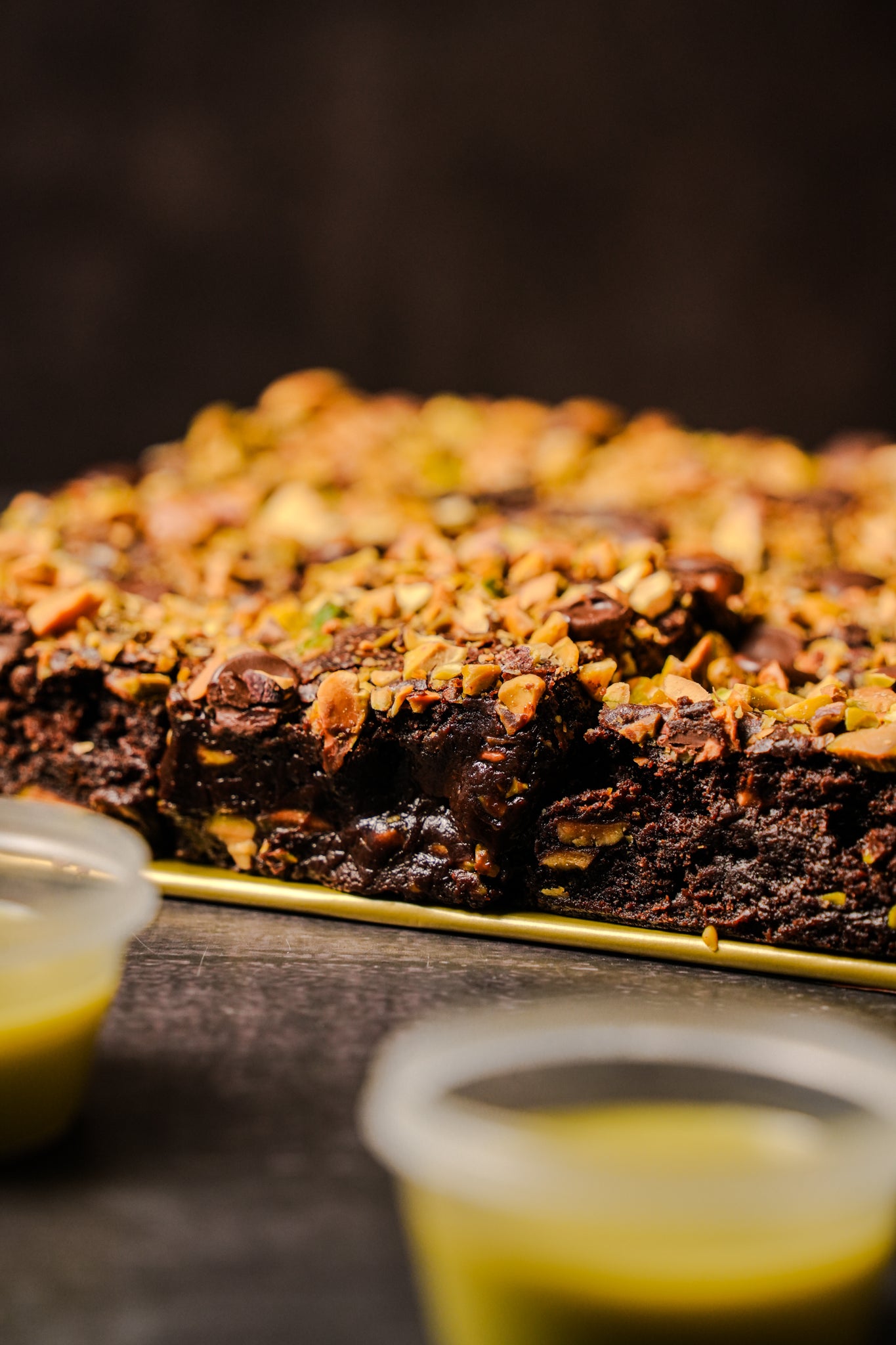 Pistachio Brownie