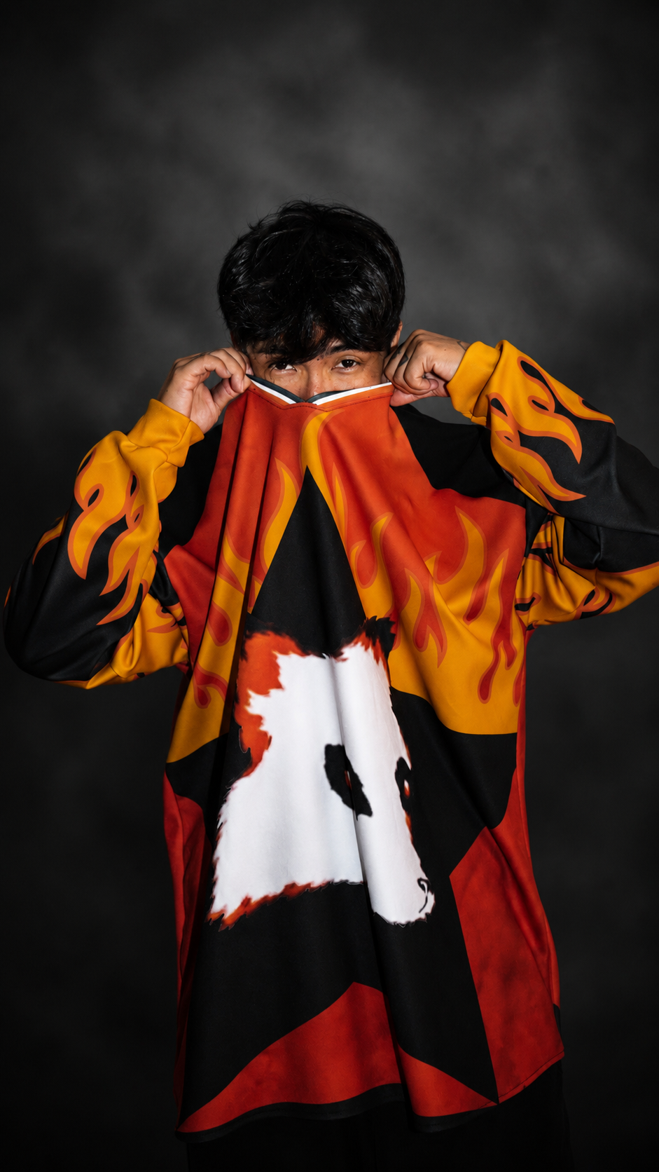 “On Fire” Oversized Long Sleeve Jersey - Unisex
